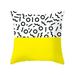 Western Pillows Decorative Throw Pillows Summer Lemon Throw Pillow Cover Yellow Main Tone Series Throw Pillow Cover Basics Pillowcase