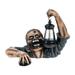 Halloween zombie decor Zombie Figurine with Light Garden Scary Zombie Statue Ornament for Halloween