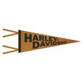 Harley-Davidson Nostalgic Felt Harley-Davidson Script Pennant â€“ HDL-15109 Harley Davidson