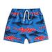 ASEIDFNSA 4T Boys Outfits Toddler 4 Boy Outfit Toddler Kids Baby Boys Summer Print Shorts Quick Dry Beach Swimwear Swimming Trunks Clothes