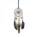 Home Decor Wall Hanging Vintage Cock Hair Style Dream Catcher & Wind Chimes Car Pendant For