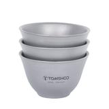 TOMSHOO Pure Tea Set Cover Bowl Single Fairway Cup Tea Cup Set Double Layer -Scald Kung Fu Tea Three Talents Cover Bowl Tea Bowl