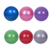 Pilates Ball Small Exercise Ball Bender Ball Workout Ball for Stability Barre Fitness Ab Core Physio and Physical Therapy Ball at Home Gym & Officeï¼Œred+purple+blue+pink+green+gray