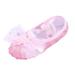 Cathalem Shoes Girls Toddler Female Girls Size 3 Shoes Shoes Warm Dance Ballet Performance Indoor Shoes Yoga Dance Shoes Girl Lace up Shoes Pink 9.5