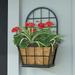 Modern Farmhouse Wall Planter with Trellis 11.5 W