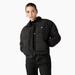 Dickies Women's Overbrook Puffer Jacket - Black Size XS (FJR25)