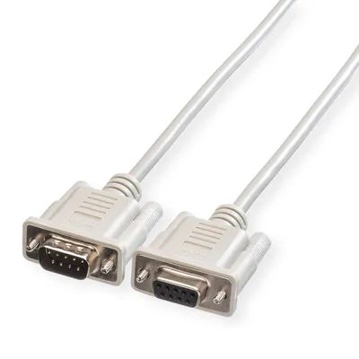 ROLINE RS232-Kabel 9pol ST-BU, 1,8 m Image