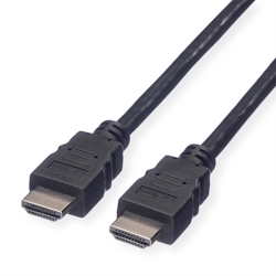 VALUE Monitorkabel HDMI High Speed, ST-ST, schwarz, 1 m Image