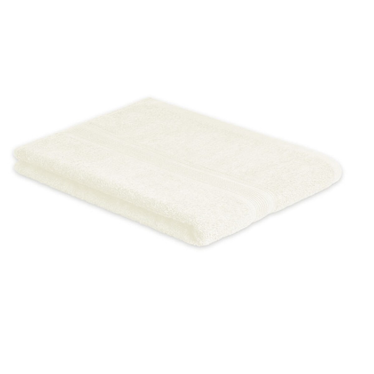 EXKLUSIV HEIMTEXTIL Duschtuch Frottier 500 g/m² 70 x 140 cm Naturweiß Image