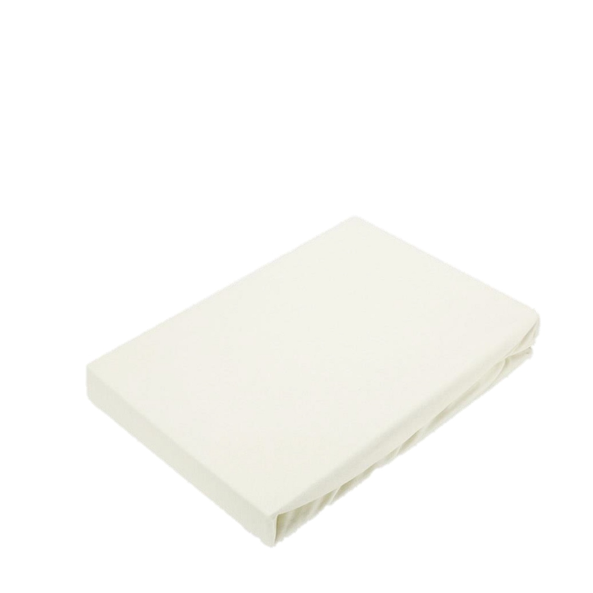 EXKLUSIV HEIMTEXTIL Jersey Spannbettlaken für Wasserbetten Rundumgummizug 200 x 220 cm Naturweiß Image