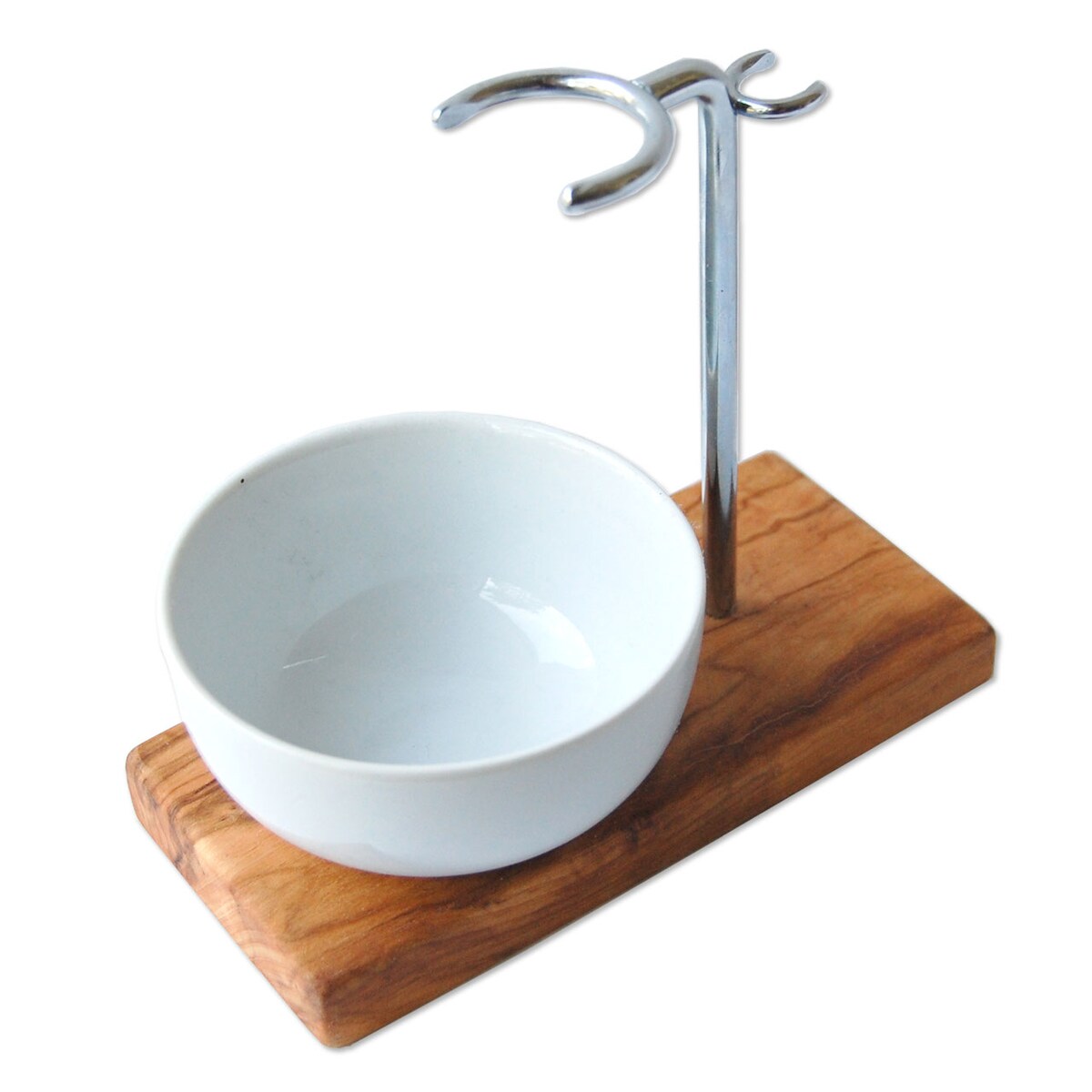 Rasier-Ständer/-Halter KLASSIK für Rasierpinsel & Nassrasierer Image