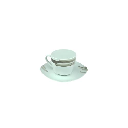 2tlg. Kaffeetasse 20cl mit Untertasse 14,5cm Nevada