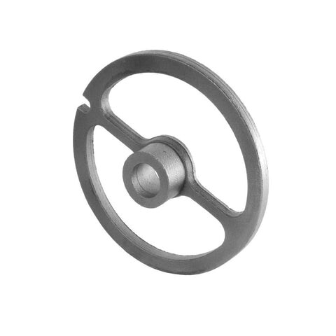 WOLFCUT Führungsscheibe mit Nabe INOX-Stahl Größe 5 kompatibel mit BOSCH MUM4, MUM5 / JUPITER 862 560 / ALEXANDERWERK 5 uvm. Image