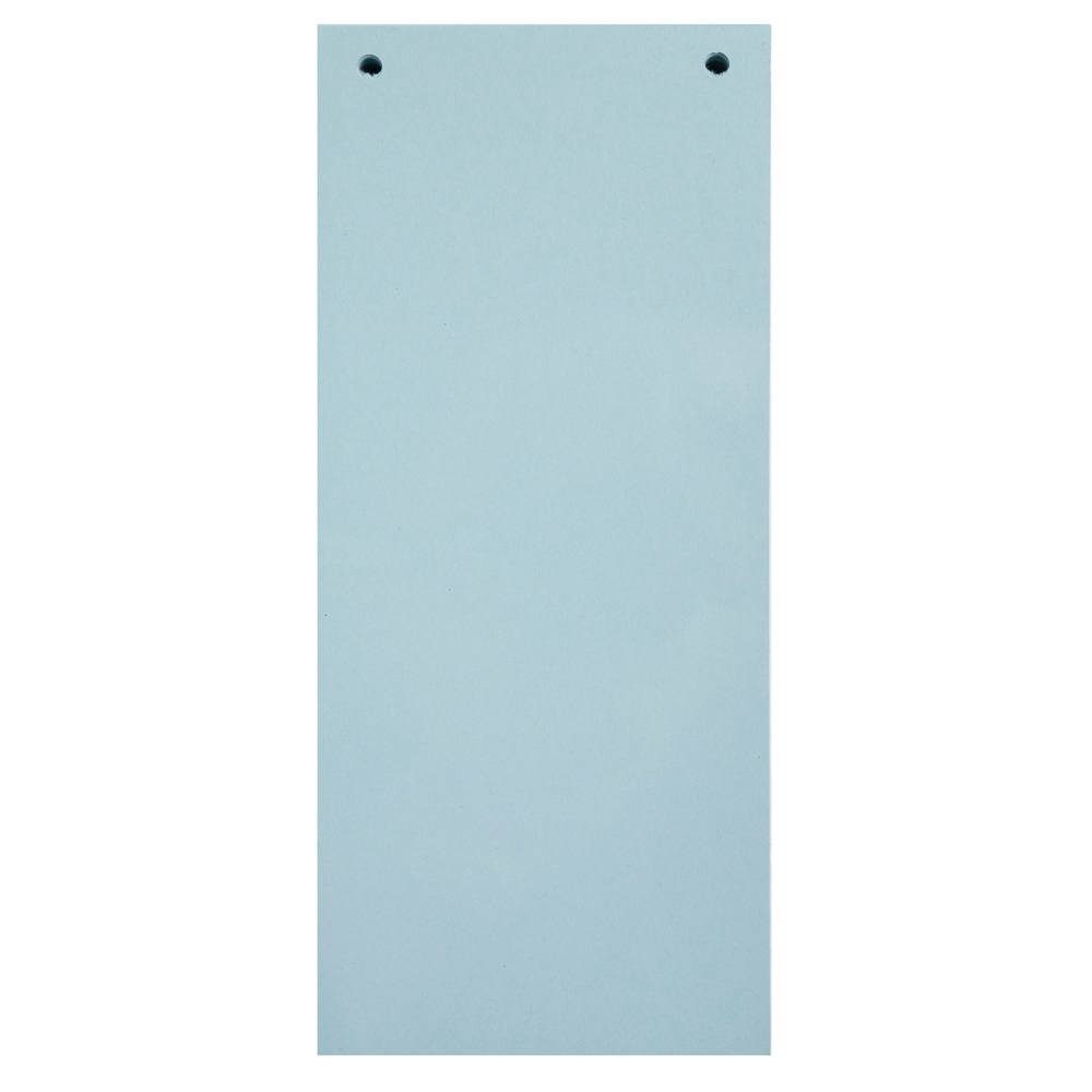Exacompta Packung mit 100 Trennstreifen gelocht aus Recycling-Karton 180g/qm, 105x240mm - Forever Image