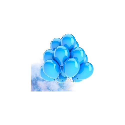 100x Luftballons Ballons blau – Luft und Helium – Party Deko Dekoration