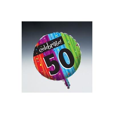 50. Geburtstag `Celebrate` Folienballon