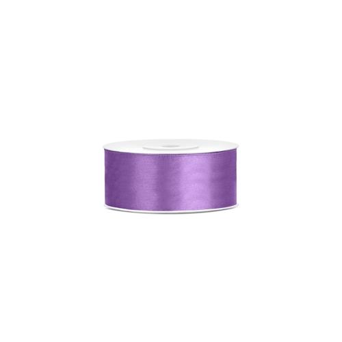 Satin Geschenkband lavendel 25m 25mm breit