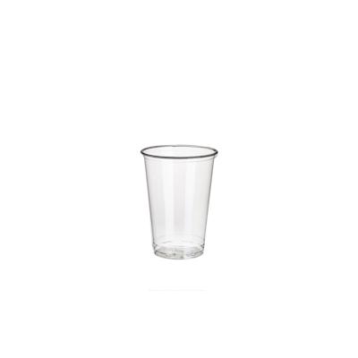 PAPSTAR 100 Kaltgetränkebecher, PLA "pure" 0,2 l Ø 7,03 cm · 9,7 cm glasklar