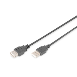 DIGITUS USB Verlängerungskabel, Typ A St/Bu, 1.8m Image