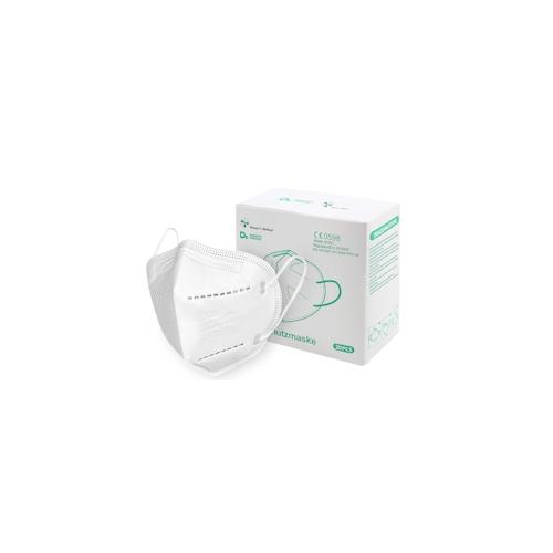 20 Stück HansaGT Medical FFP2 NR Atemschutzmaske (Einzelverpackt)