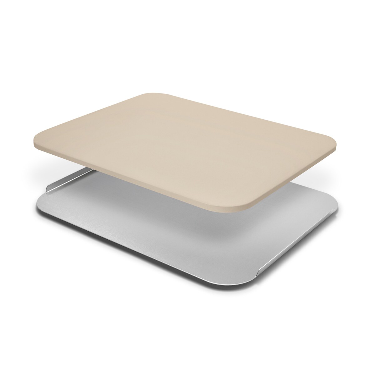 TAINO Pizzastein mit Servierblech Grillzubehör BBQ Backofen Cordierit Aluminium Image