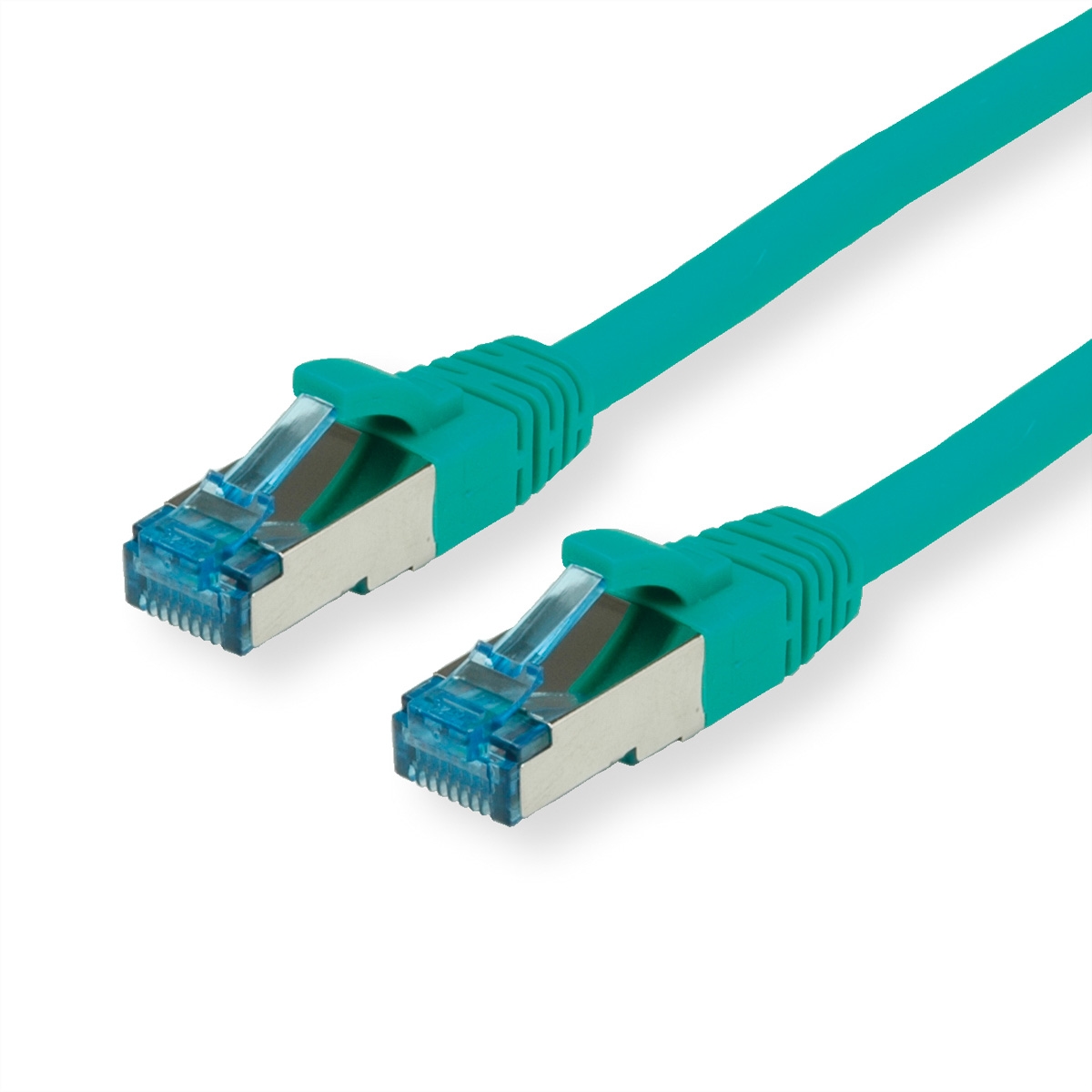 VALUE Patchkabel Cat.6A (Class EA) S/FTP (PiMF), LSOH, grün, 0,3 m Image