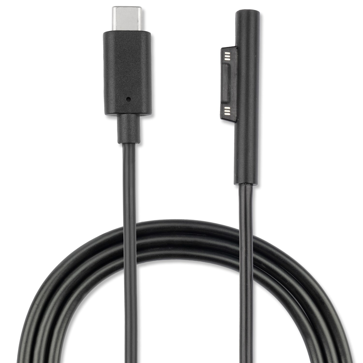 4smarts Micorosft Surface Connect zu USB Typ-C Ladekabel 5A 1m black Image