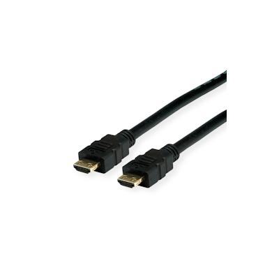 VALUE 4K HDMI Ultra HD Kabel mit Ethernet, ST/ST, schwarz, 1 m