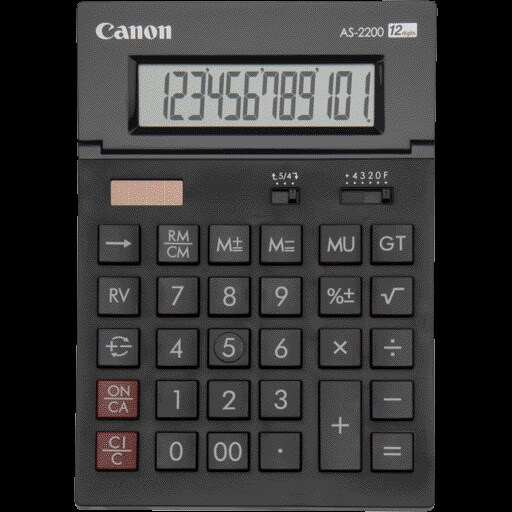 Canon Tischrechner AS2200 Image