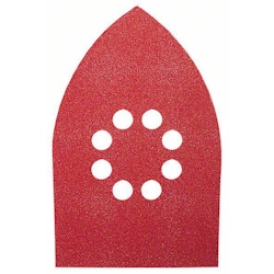 Bosch Accessories 2608605186 Multischleifpapier-Set mit Klett, gelocht K?rnung (num) 60, 120, 240 (L Image