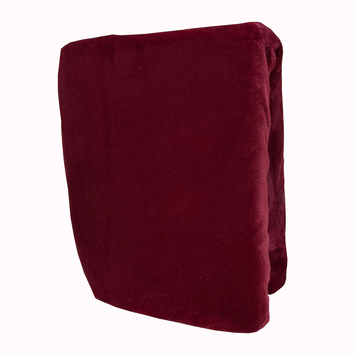 Winter Teddyplüsch Spannbettlaken 120-130x200cm Bordeaux flausch kuschelig Image