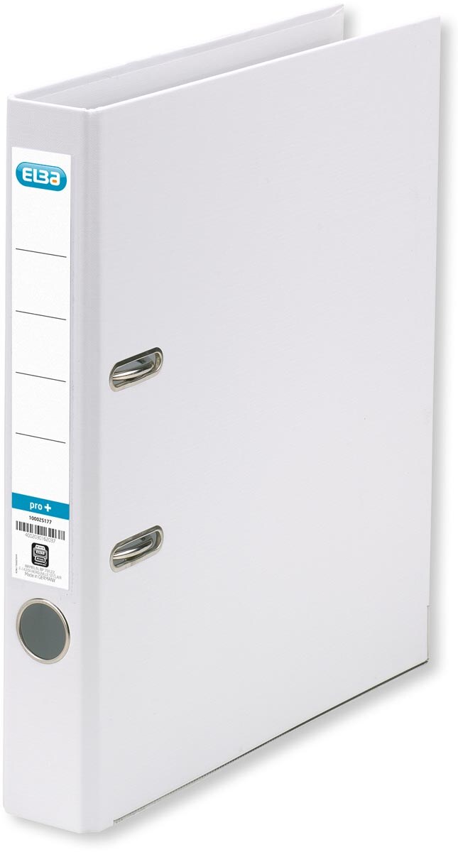 Ordner ELBA SMART A4 50 mm PP außen, Papier innen, weiss Image