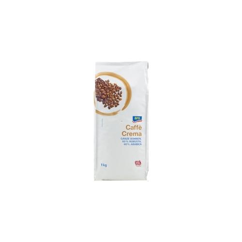 aro Kaffeebohnen Caffé Crema Robusta Arabica (1 kg)