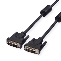 VALUE Monitorkabel DVI, DVI ST-ST, (24+1) dual link, 1 m Image