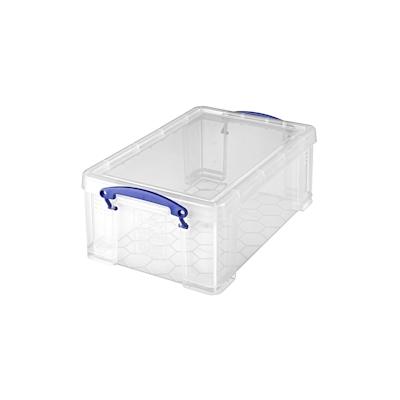 Really Useful Products Aufbewahrungsbox 9 l Transparent