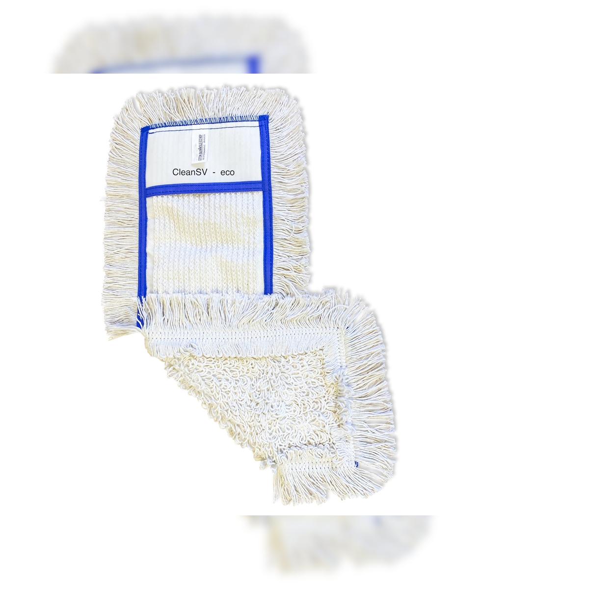 CleanSV eco Baumwollmop blau 50 cm Wischmop, Putzmop, Bodenwischer, Wischbezug Image
