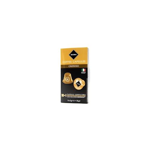 Rioba Kaffeekapseln Cremoso 11 Kapseln (55 g)