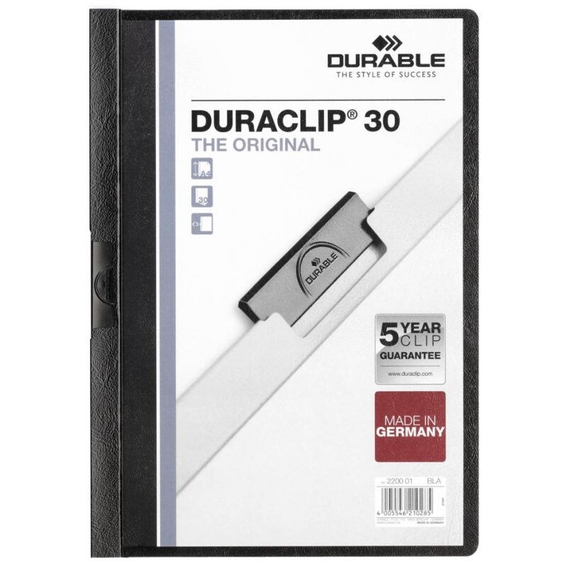 DURABLE Klemmhefter DURACLIP ORIGINAL 30, DIN A4, weiß Image