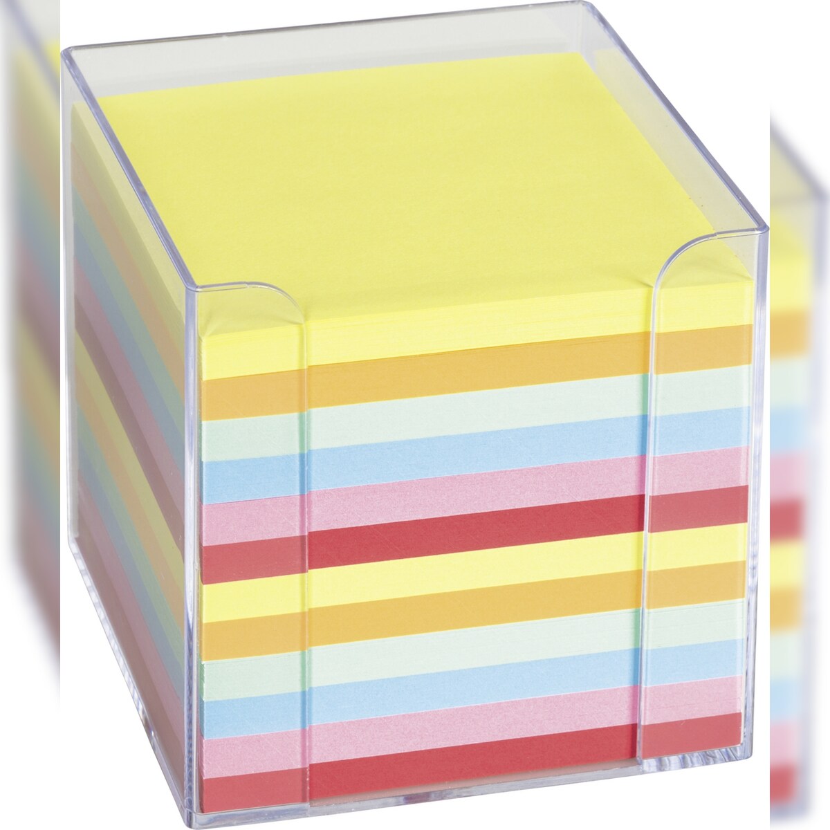 König & Ebhardt Zettelklotz, farbig sortiert Image