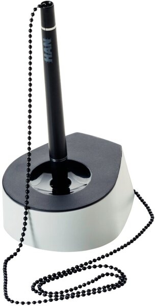 HAN Stifteständer SALSA, mit Kette, schwarz/lichtgrau Image