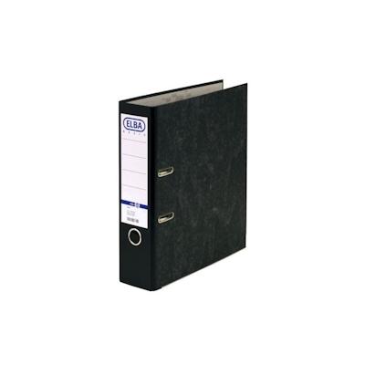 HAMELIN Ordner ELBA SMART A4 80 mm Wolkenmarmor schwarz Image