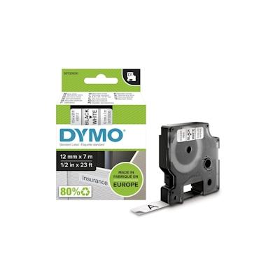 DYMO D1 Schriftbandkassette schwarz/grün, 19 mm x 7 m