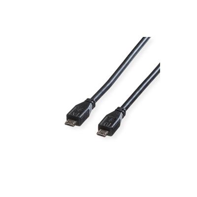 ROLINE USB 2.0 Kabel, Micro USB A ST - Micro USB B ST, 1,8m Image