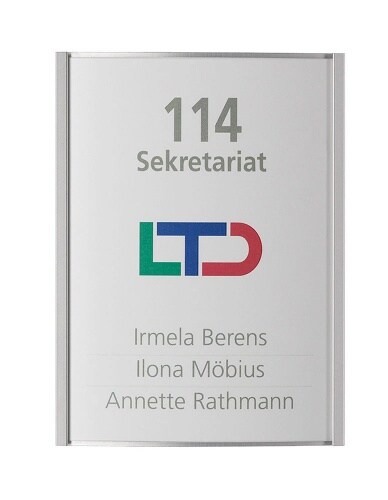 ORLANDO Türschild ~DIN A6, Format: 148x110 mm Image