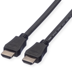 VALUE HDMI High Speed Kabel mit Ethernet, LSOH, schwarz, 5 m Image