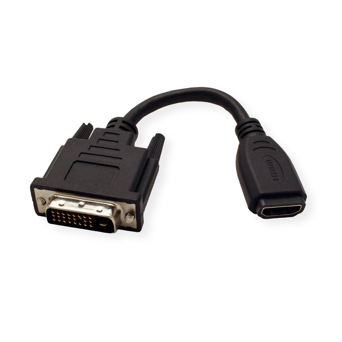 VALUE HDMI-DVI Adapterkabel, HDMI BU / DVI-D ST Image