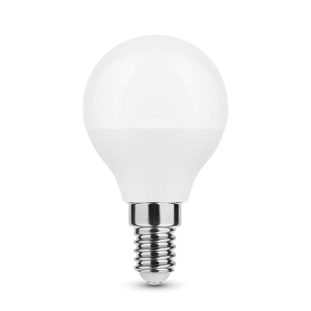 V-Tac 5w E14 LED Leuchtmittel Birne Leuchte G45 Kugel Milchglas 450 Lumen warmweiß 2700K Image