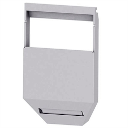 BACHMANN DESK2 verdeckte Kabelführung Inox Image