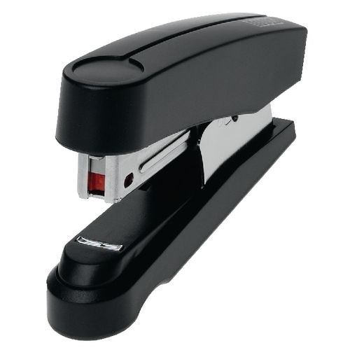 Novus NOVUS OFFICE Flachheftgerät B 10FC Professional Halbstreifen 20 Blatt Schwarz Nr. 10 Kunststoff, Metall Image