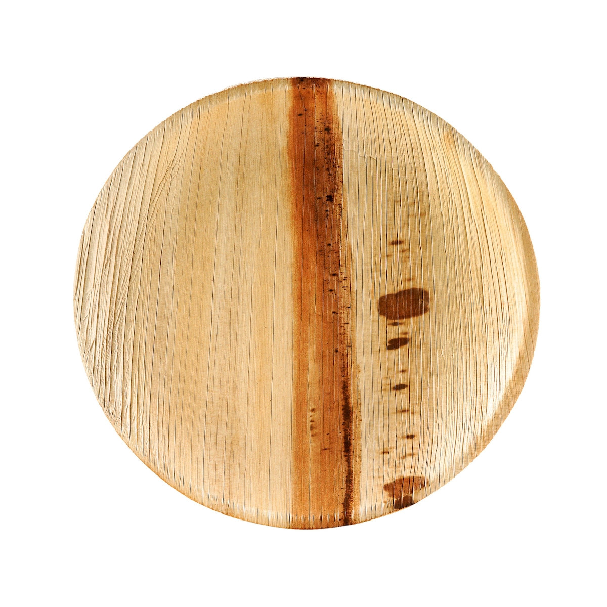 WISEFOOD 25 Stück - Palmblatt Teller - rund 15cm Image